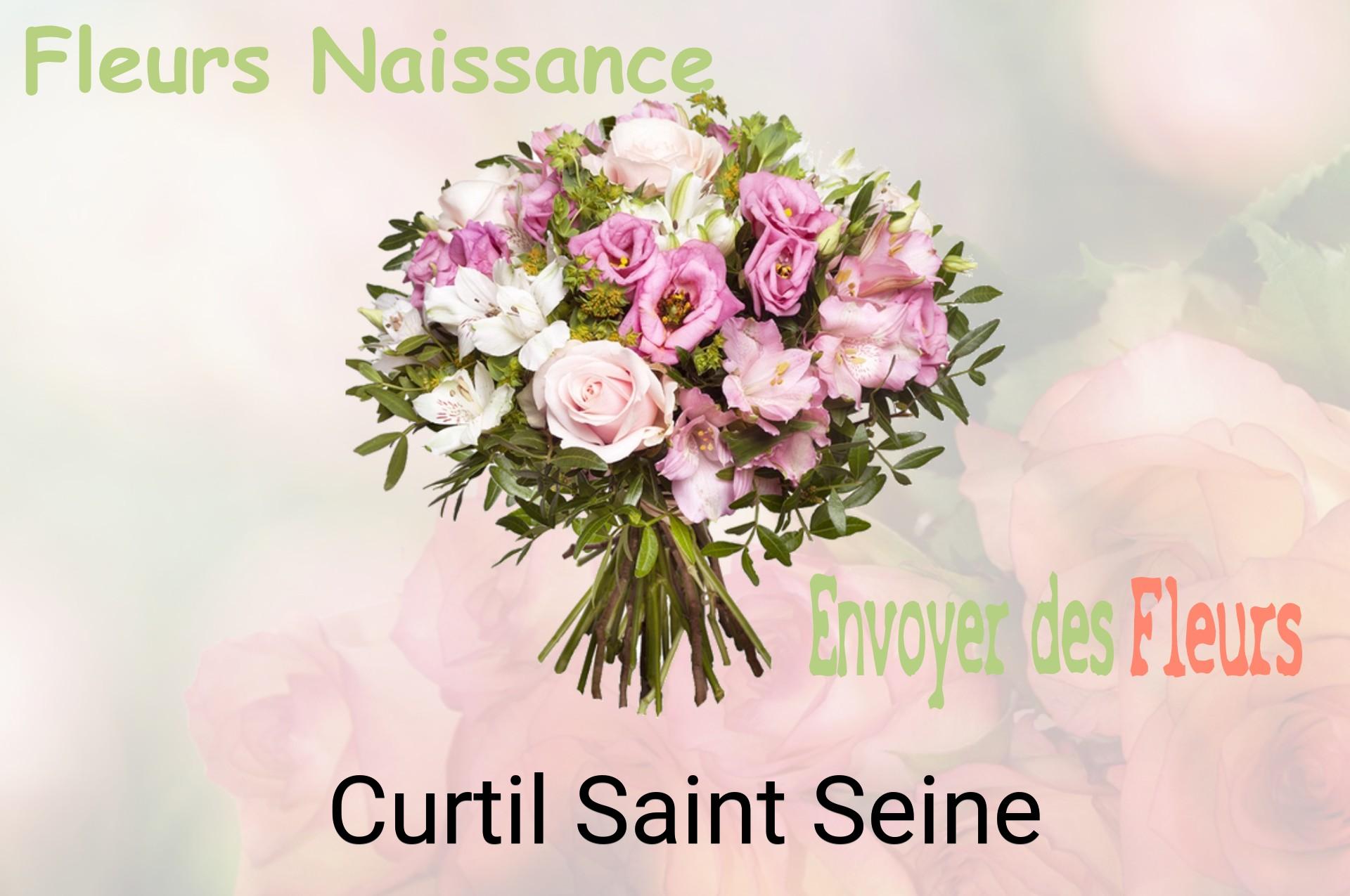 Bouquet de fleurs de naissance livré à Curtil-Saint-Seine